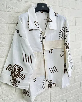 ست شومیز شلوار لینن