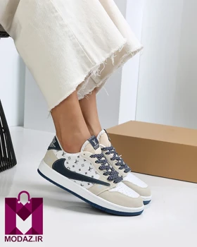 کتانی زنانه و دحترانه نایک جردن طرح لویی ویتون LV