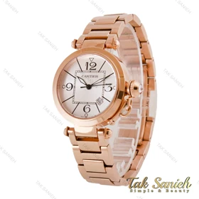 ساعت کارتیر زنانه مدل پاشا رزگلد Cartier-4967-L