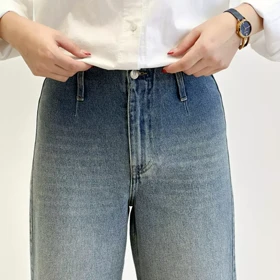 شلوار جین واید لگ 1003980