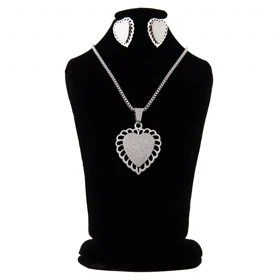 نیم ست زنانه مدل قلبی