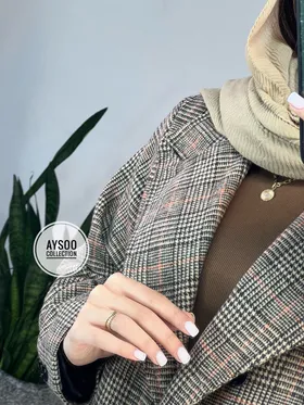 پالتو پشمی آستردار نورا6