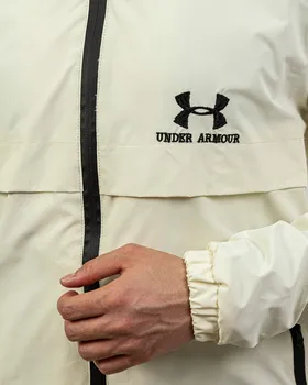 سویشرت مردانه بادگیر ضد باران مدل آندر آرمور Under Armour رنگ سفید
