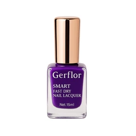 لاک ناخن بنفش عمیق گرفلور Gerflor کد GR168