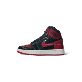 کتانی نایک ایر جردن 1 رترو ساق‌دار ورنی nike jordan 1 retro high og patent bred