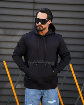 هودی مردانه دورس سه‌نخ طرح Wanderlust