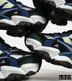 کفش کتانی مردانه و زنانه مشکی آبی لیمویی ADIDAS performance x9000l4 مدل 5805