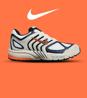 کفش کتانی مردانه و زنانه کرم سرمه ای NIKE Pegasus 2K5 مدل 6930