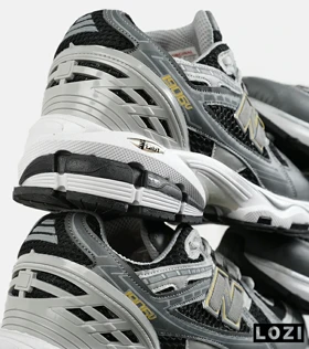 کفش کتانی بزرگ پا طوسی مشکی New Balance 1906R مدل 7544