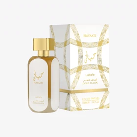 ادکلن لطافه حیاتی گلد الکسیر Lattafa Hayaati Gold Elixir Unisex