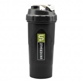 شیکر ورزشی یک تیکه یونیورسیل مدل Ebi رنگی درب ضامنی ظرفیت 0.7 لیتر