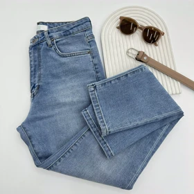 شلوار جین مام فیت 1007493