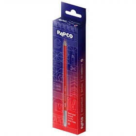 مداد قرمز پاپکو Papco مدل PS-16ORD0112 شش ضلعی