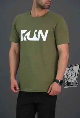 تیشرت آستین کوتاه run