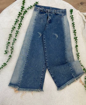 شلوار شافل واید