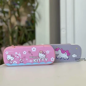 جامدادی چرم دو طبقه دخترانه