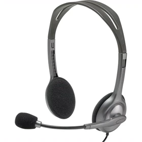 هدفون لاجیتک Logitech مدل H110 با میکروفون چرخشی