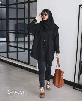 شومیز مانتویی uni