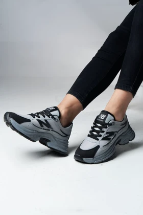 کفش نیوبالانس (New Balance) زنانه طوسی مشکی