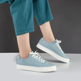 کفش و کتانی زنانه و دخترانه مدل ونس راحتی روزمره رنگ آبی کد F105