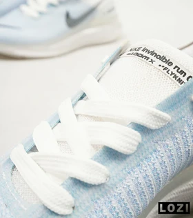 کفش کتانی زنانه سفید آبی NIKE AIR zoomx
