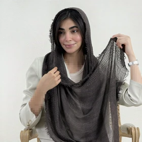 شال زنانه لینن کنفی | آی بولک