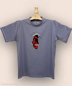 تیشرت مردانه و زنانه طرح اتک آن تایتان 927