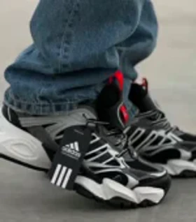 کتانی رانر آدیداس مشکی طوسی