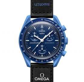 ساعت امگا سواچ نپتون سرمه ای Omega Swatch to Neptune