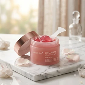 خرید کرم ژله‌ای کلاژن مدیکیوب Medicube Collagen Jelly Cream آبرسان و سفت کننده پوست