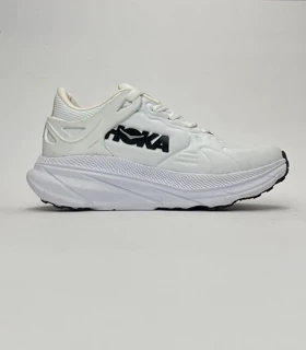 کتانی راحتی هوکا وان وان سفید رویه چرم