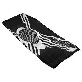 زانوبند استوانه ای آتل دار مدل KV7721 فری سایز بسته یک عددی (مشکی)