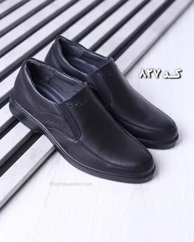 کفش با چرم طبیعی