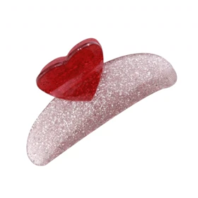 کلیپس مو زنانه مدل قلب