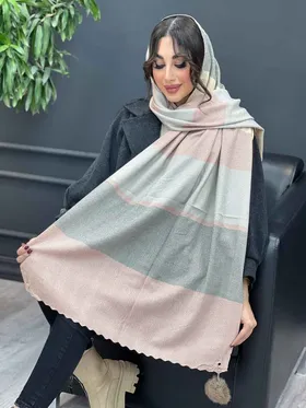 شال موهر طرح هفت و هشتی ریز