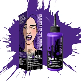رنگ مو فانتزی بد گرل (BAD GIRL) رنگ PURPLE STORM - حجم 150 میل