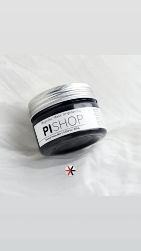 ماسک صورت مغناطیسی روشن‌کننده پی مناسب انواع پوست حاوی ترکیبات فعال