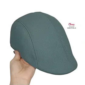 کلاه مدل باراتا طرح سوزنی رنگ سربی (تابستانه و چهارفصل)