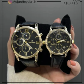 ساعت ست سه موتوره کلاسیک رومانسون کد cw30003