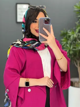 مانتو کتی یقه آمریکایی