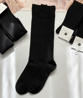 جوراب کبریتی زیر زانو 1920 (مشکی)