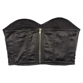 کراپ تاپ دکلته کرستی ساتن زنانه برند آسوس ASOS