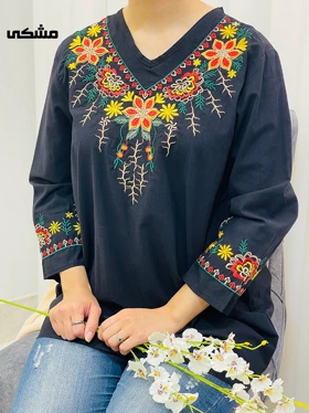 تونیک گلدوزی