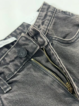 شلوار جین مدل واید استریت قد93 شناسه 70569