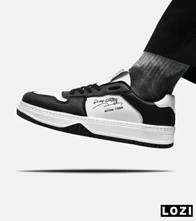 کفش اسنیکرزمردانه مشکی سفید VANS مدل 5705