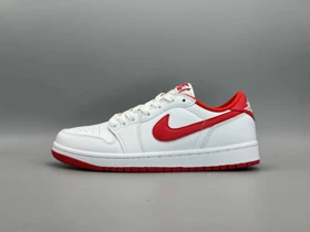 کتانی جردن1لو یونیورسیتی رد/Nike Air Jordan1 low