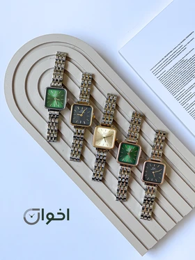 ساعت دنیل ولینگتون فلزی مربع اصلی