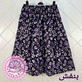 دامن نخی کوتاه گلبرگی