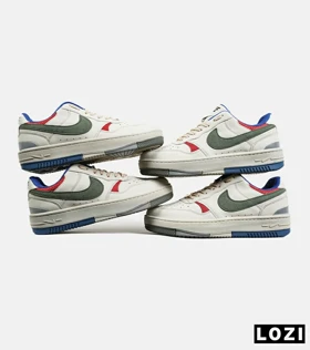 کفش مردانه و زنانه سفید سبز آبی قرمز Nike Gama Force Sail
