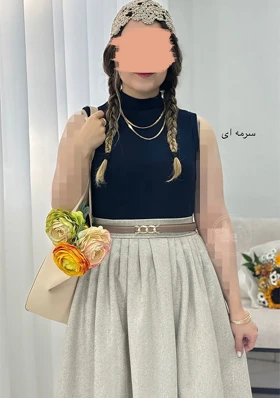 تاپ یقه 5 سانت نگار